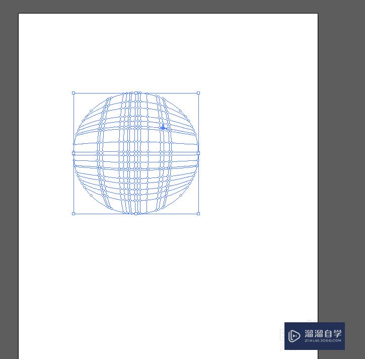 ai怎样给形状添加网格?