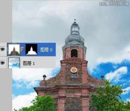 PS换纯色背景教程