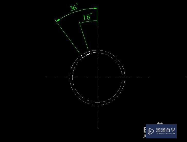 CAD 练习题1-32 锯齿盘绘图技巧