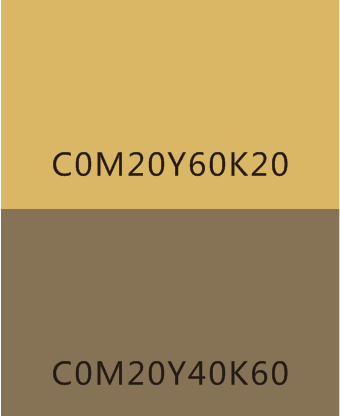在coreldraw 中cmyk 棕色的色值应该是多少?怎么可以调出金色?