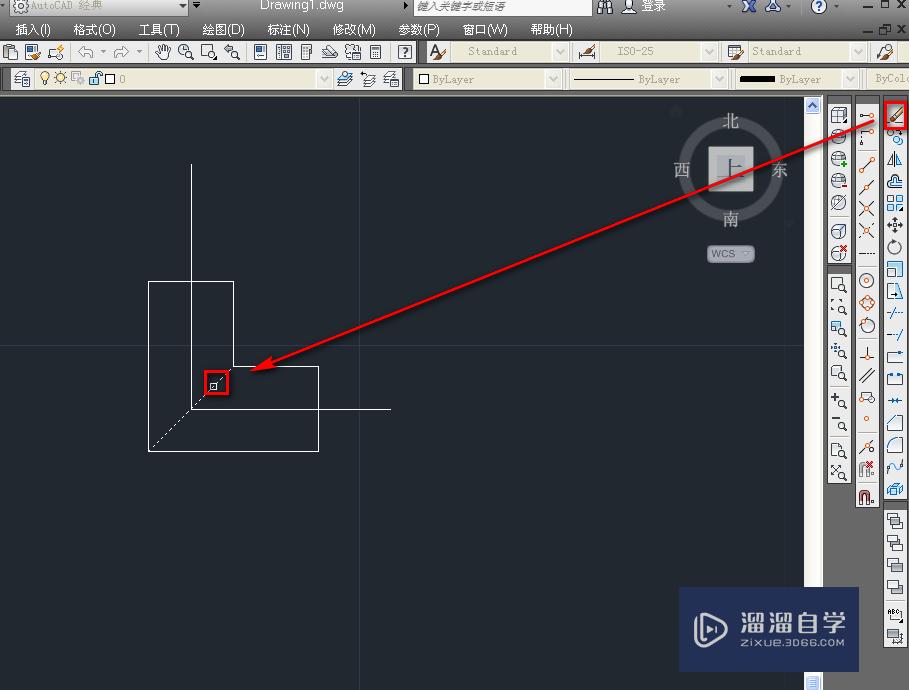 CAD绘制通信工程中的直角人孔