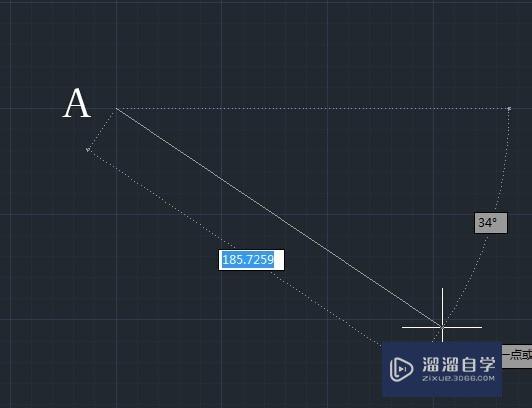 CAD使用直线命令绘制正五角星