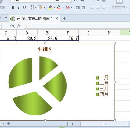 WPS怎么把图表变成嵌入式？