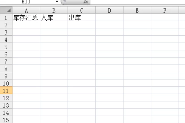 如何用Excel表实现仓库出入库及库存动态管理？