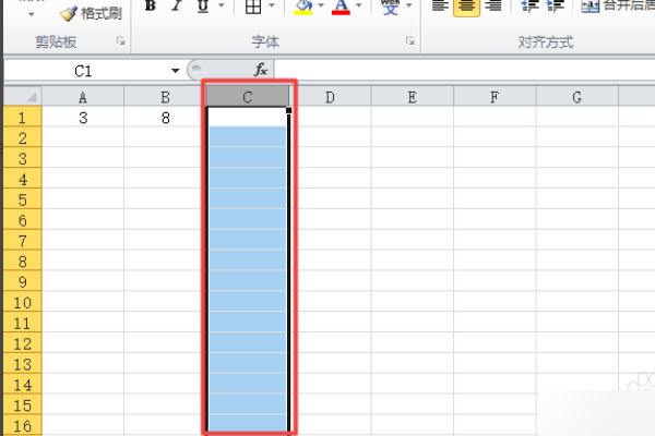 Excel 如何让整列套用一个公式？