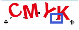 CDR文本框的文字与标点符号的间距怎么调？