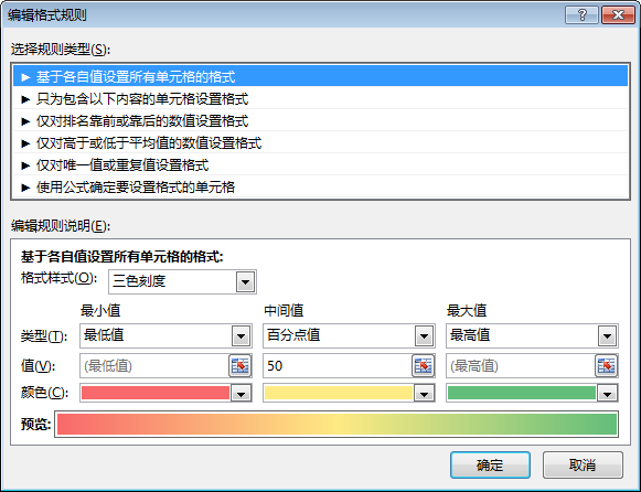Excel里进度条里如何设置不同颜色显示不同进度？