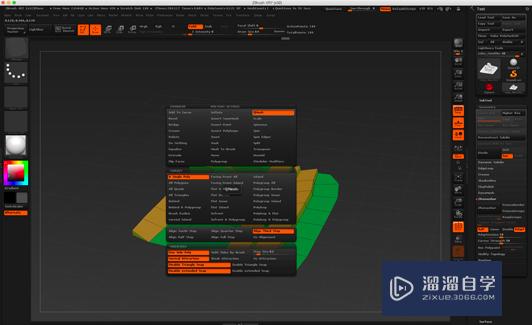 Zbrush的3d图形绘制核心功能怎么用 溜溜自学网