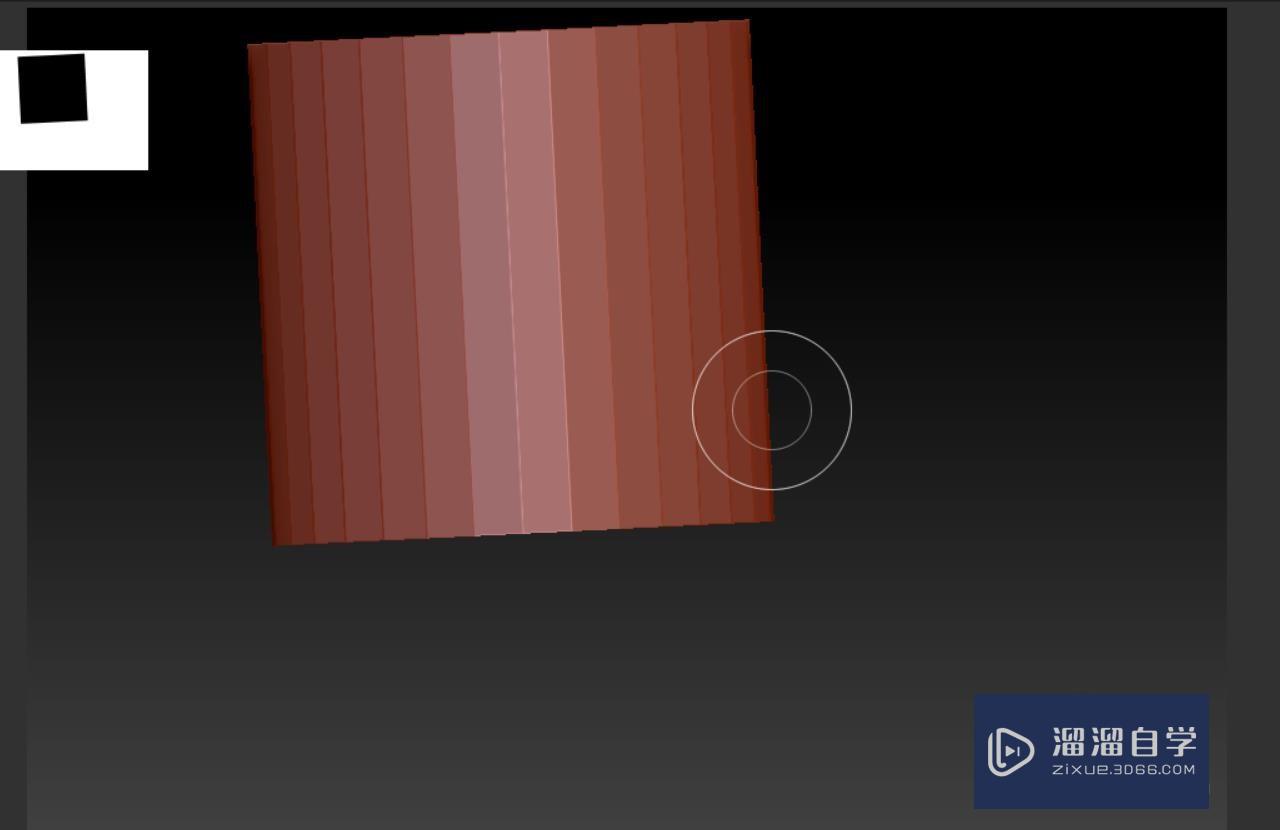 ZBrush怎么画立体圆柱？