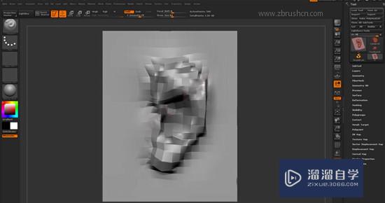 <esred>ZB</esred><esred>rush</esred>怎么<esred>雕刻</esred>耳朵结构？