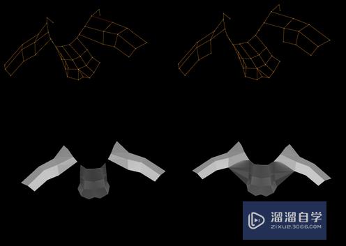 ZBrush使用附加的zspheres重新拓扑模型结构