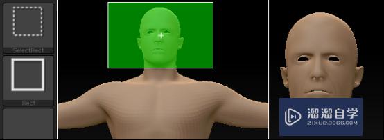 ZBrush怎么选择和<esred>隐藏</esred><esred>部分</esred><esred>模型</esred>？