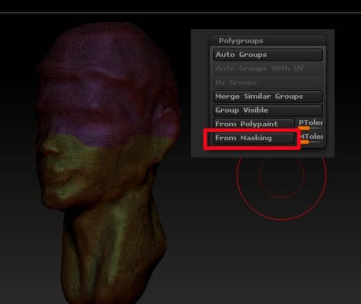ZBrush分离