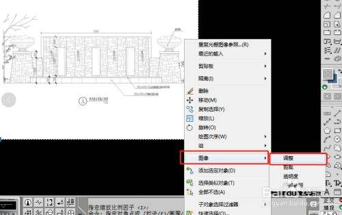 CAD怎么导入照片并且进行描图？