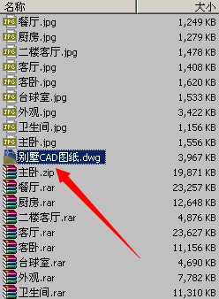 农村一层小别墅CAD图纸