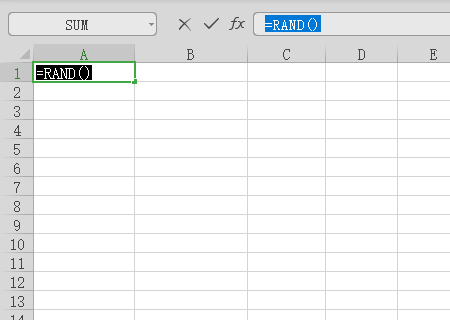 Excel rand()公式 如何避免产生重复的随机数？