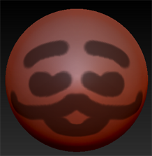 ZBrush怎样遮罩<esred>得到</esred>子<esred>物体</esred>？