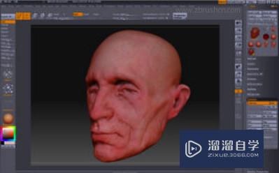 如何使用ZBrush绘制头部模型？