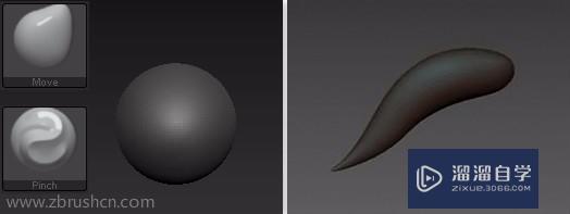 <esred>ZB</esred><esred>rush</esred>怎么将球体做成<esred>头发</esred>？