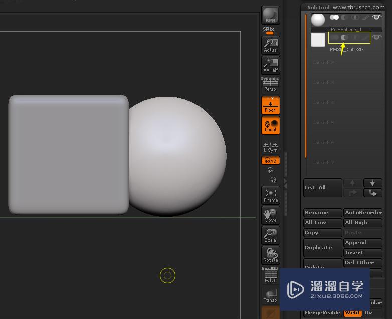 ZBrush实现<esred>布尔</esred><esred>运算</esred>的<esred>使用</esred>？