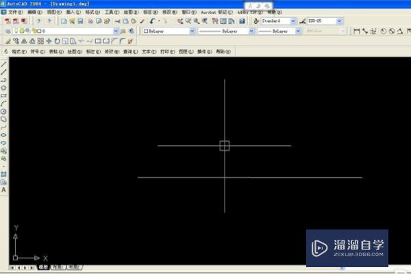 CAD2007然后在直线上加点