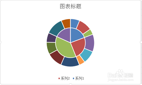 Excel饼状图双层图怎么做？