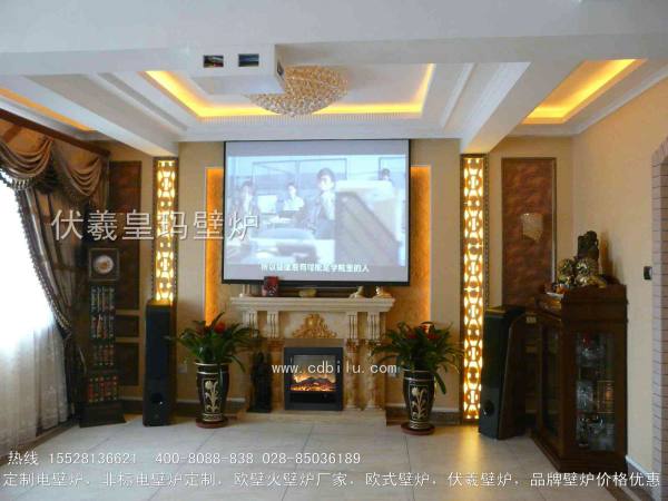 谁有像欧式壁炉的电视背景墙的立面CAD图啊