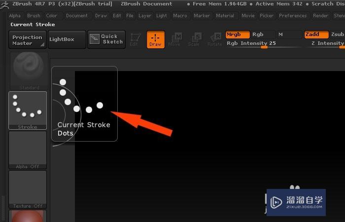 <esred>ZB</esred><esred>rush</esred>怎样进行设置<esred>笔刷</esred>样式？