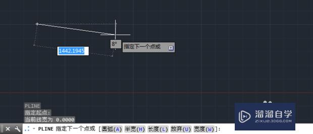 如何用CAD画弯曲箭头？