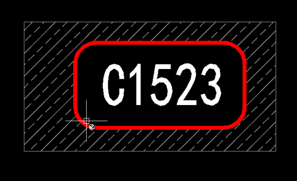 CAD遮罩命令弧形可以吗？