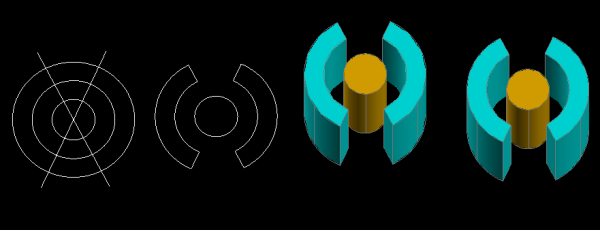 cad 镜像后与原图不一样