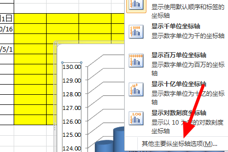 Excel 如何设置表格纵坐标的显示值域范围？