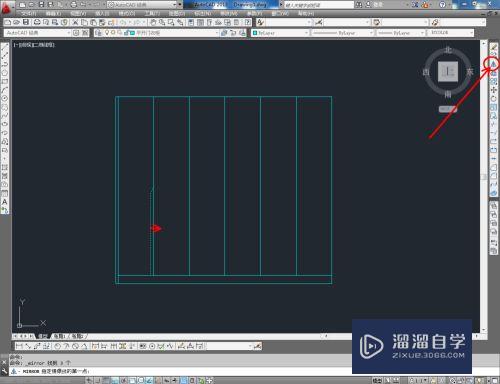 CAD如何制作平开门衣柜平面图？