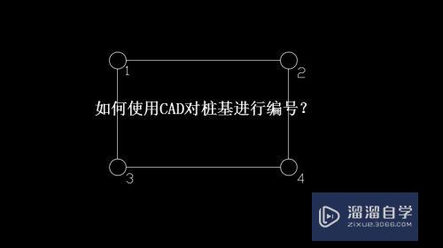 <esred>CAD</esred>怎么对<esred>桩基</esred>做编号？