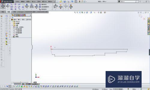 如何在SolidWorks 草图状态中导入CAD截面建模？