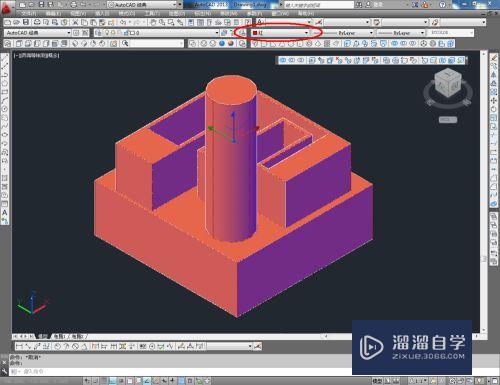 CAD如何使用实体编辑拉伸面工具？