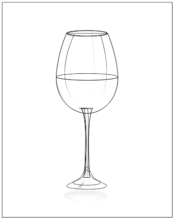 Photoshop怎么制作玻璃高脚杯？