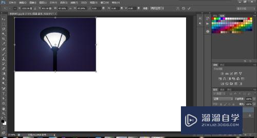ps如何缩放图片