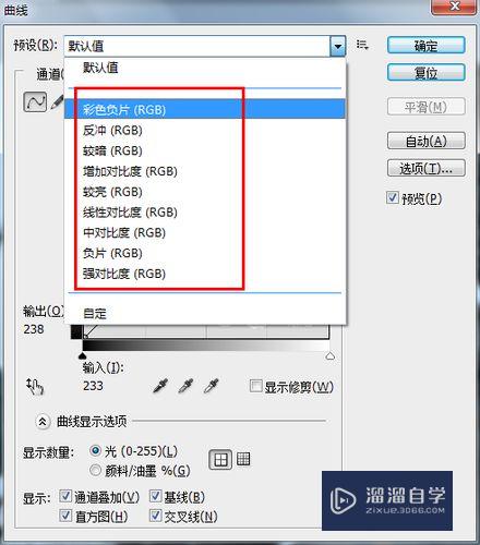 Photoshop中曲线如何使用？