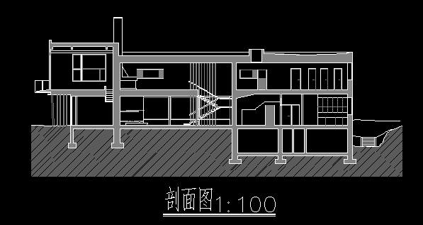 玛丽亚别墅平立剖图片