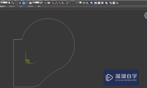 3DMax如何将几条样条线合并成一个整体？