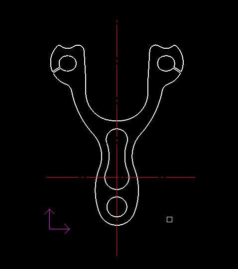 【2人回答】求弹弓(剃刀)设计图cad图!-3d溜溜网