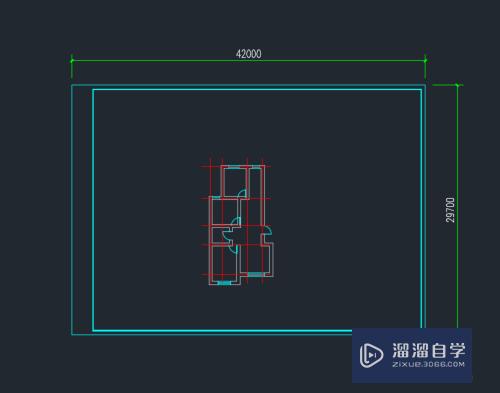 CAD中模型空间图框如何与布局空间图框重合？