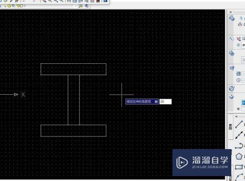 CAD如何绘制工字三维立体图？