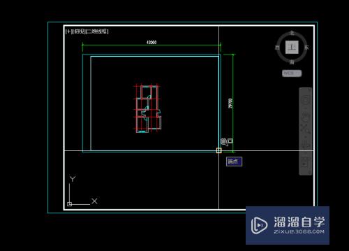 CAD中模型空间图框如何与布局空间图框重合？