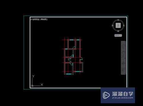 CAD中模型空间图框如何与布局空间图框重合？