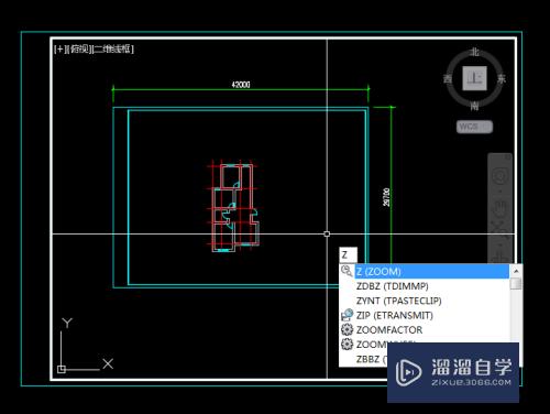 CAD中模型空间图框如何与布局空间图框重合？