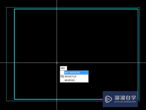 CAD中模型空间图框如何与布局空间图框重合？