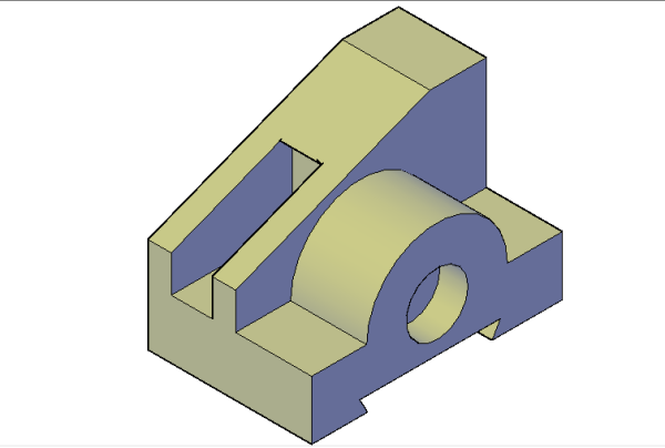 cad轴测图新手练习题_3d溜溜网