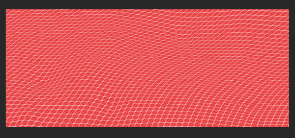 最后,直接回车就有山峦起伏网格背景了,对于原图的山峦边缘元素我没有
